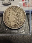 1898 S Morgan silver dollar