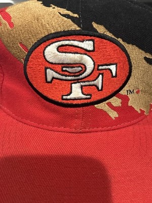 Rare Vintage 90s Logo Athletic San Francisco 49ers Splash Snapback