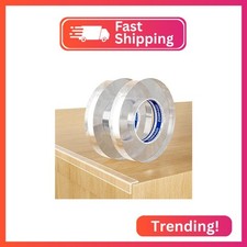 ZOMPAGO Clear Soft Corner Protectors for Furniture Strip,0.8in x13FT,2 RollSharp