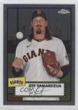 2021 Topps Chrome Platinum Anniversary Jeff Samardzija #405 uq5