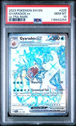 Pokemon Gyarados Ex Pokemon Svi En-Scarlet & Violet 225 NM PSA 10