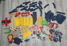 Tomy Trackmaster Train Set Bundle with Figures signs Part Engines Vintage 1980s