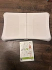 Wii Fit Balance Board With Wii Fit Game & Manuals Lot - Tested & Working