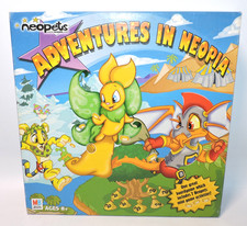 Neopets Adventures In Neopia Board Game 100% COMPLETE In Box,