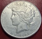 1928-S Peace Dollar. Better Date. Free Shipping