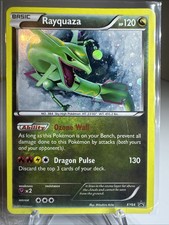 Rayquaza XY64 XY Holo Promo Pokemon TCG CREASE - Heavy Play on eBay