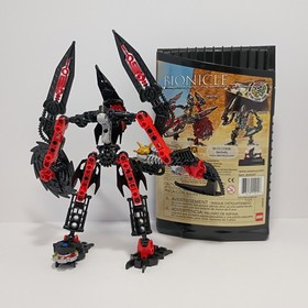 Lego Bionicle Skrall Glatorian #8978 Complete Excellent Condition W/ Canister 