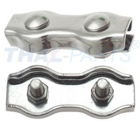 Duplex Drahtseilklemme 4Mm Edelstahl Rostfrei Niro V4A Duplexklemme