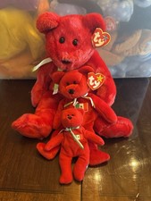 TY Beanie Babies Osito Bear Lot  Buddy, Regular  Mini  With Tags