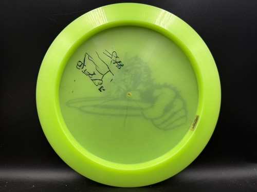 Distanziatore Discraft Big Z manovella verde con timbro Gorilla 164-166 grammi - Foto 3 di 7