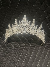 Women's Rhinestone Jewelled Headband Tiara Crown Pageant Wedding Prom