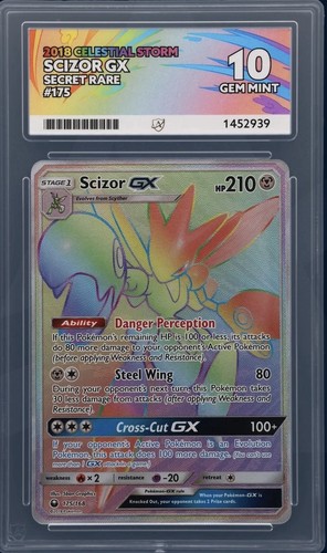 Scizor-GX graded ACE 10 for sale on eBay