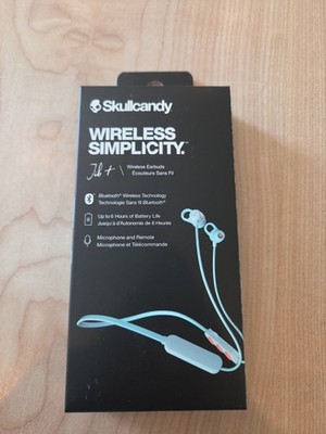 Skullcandy Jib Plus Wireless Headphones - Aqua