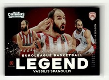 Vassilis Spanoulis 2025-26 Contenders EuroLeague Legend Play-In 158/199 [wyf11