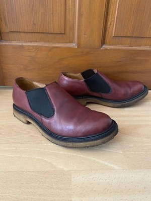 Joseph Cheaney & Sons X Toast flache Damenschuhe Leder UK 6 Ochsenblut Slipper