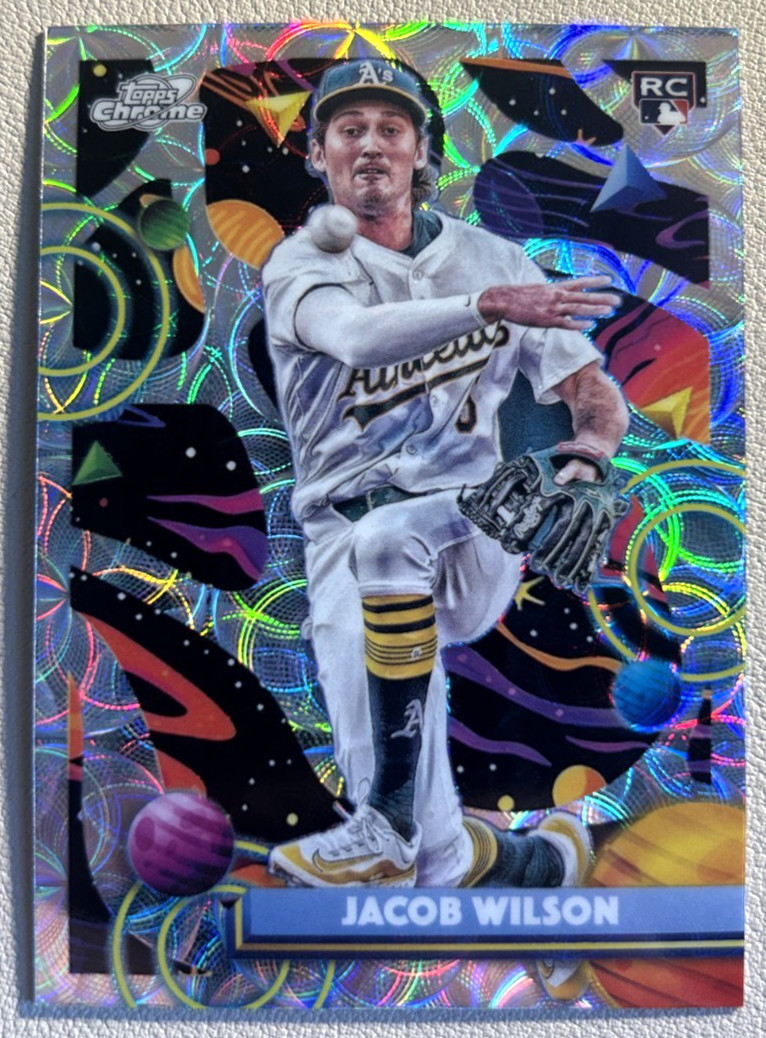 2025 Topps Cosmic Chrome - Jacob Wilson - #139 - Nucleus Refractor - Rookie (RC)