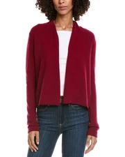 Incashmere Cashmere Open Cardigan Women's Red M