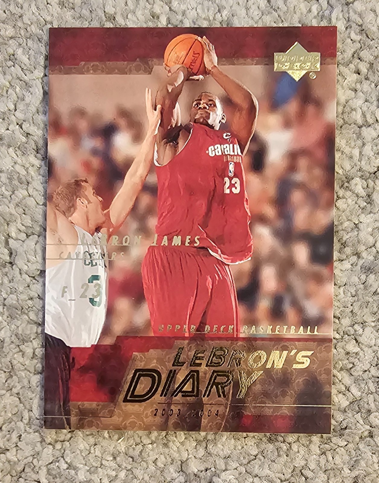 LeBron James 2003 Upper Deck #LJ7 LeBron's Diary Rookie RC