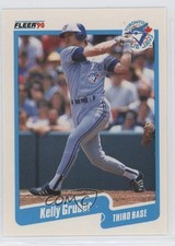 1990 Fleer Kelly Gruber #83 0z3d