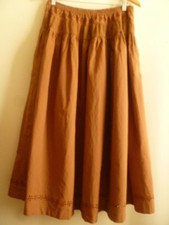 Free People Elastic Waist Skirt w/Eyelet Size Medium see descp 