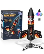 Rocket Launcher for Kids, Self Launching Motorized Air Rocket Toy, Outdoor To...