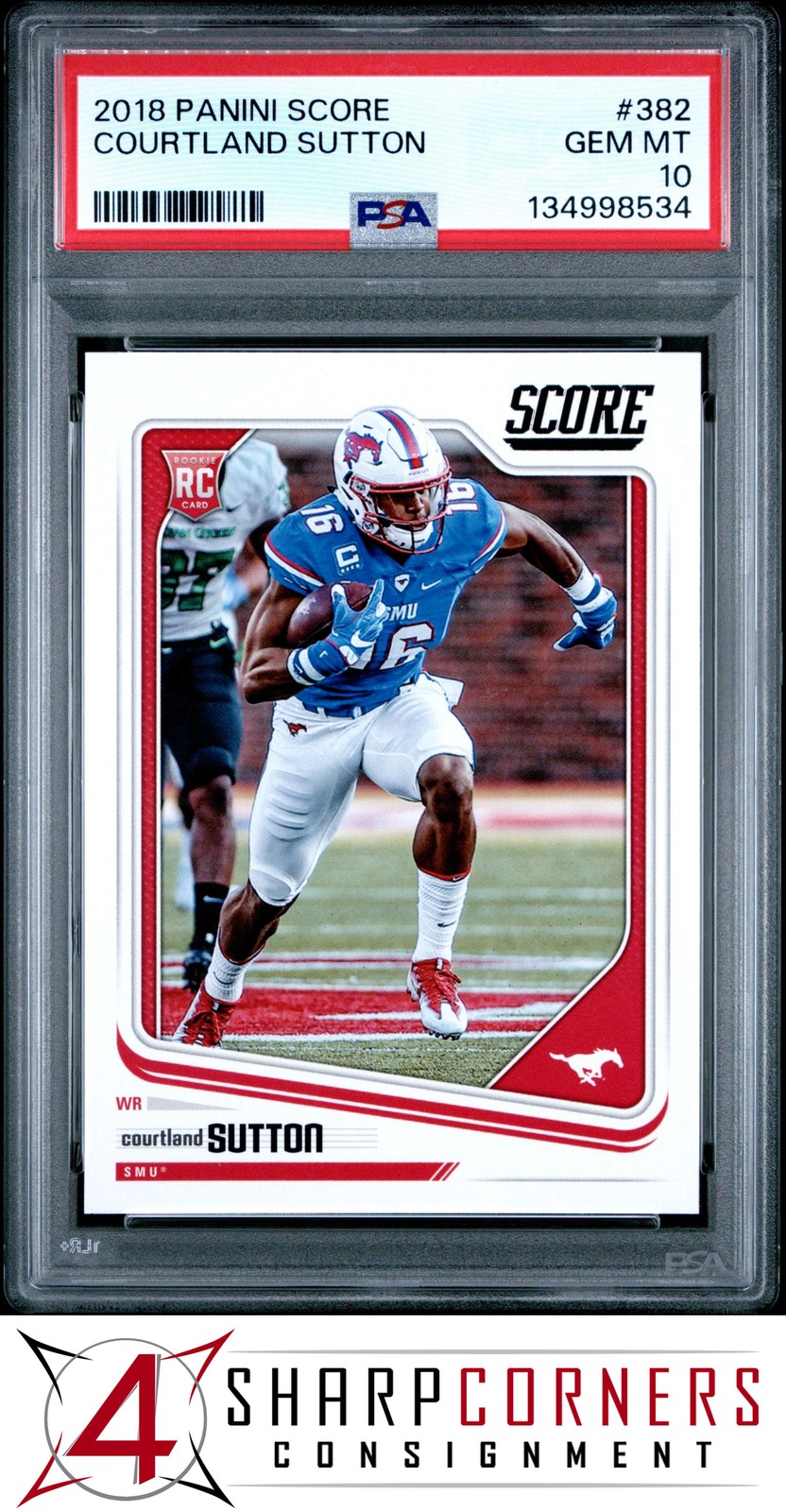 Courtland Sutton Panini Score #382 Base