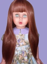  WIG fits patty Play pal and Friends and companion dolls Color Auburn