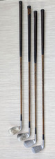 1930's Robert T Jones Jr Spalding Tournament C Irons 2 5 7 9 Pyratone Shafts
