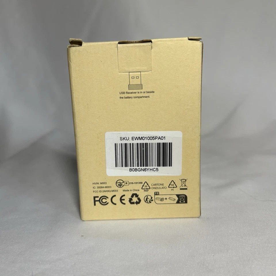 TECKNET Wireless Mouse Ergonomic Mouse Purple - Image 4 of 4