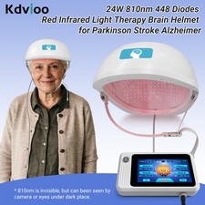 810nm Red Infrared Light Therapy Brain Helmet for Parkinsons Stroke Treatment