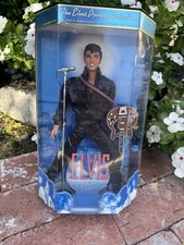 Mattel Elvis Presley Collector Edition Fashion Doll 1998 w/Guitar & Microphone