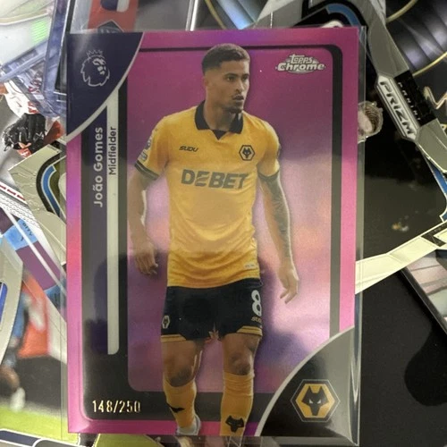 Topps Chrome Premier League 2025-26 João Gomes Wolves #194 Serial /250