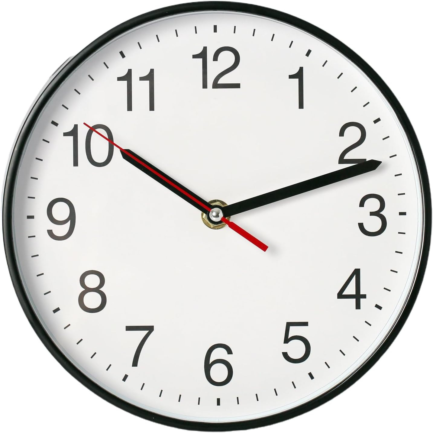 Wall Clock, Modern Wall Clocks Battery, Silent Non-Ticking Analog Classic for Of