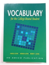 Vocabulary for the College Bound Student