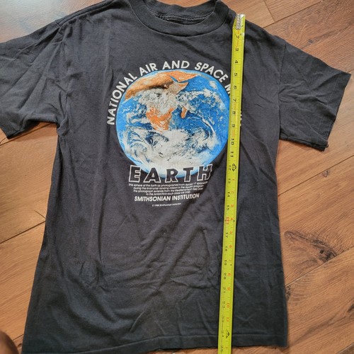 Vintage T-shirt Smithsonian Earth National Air & Space Museum Shirt Size L 4A - Picture 5 of 6