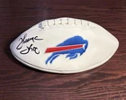 Buffalo Bills, Thurman Thomas, Signed Deflated Ball, Beckett Authenticated