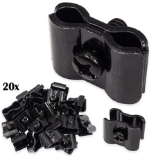 888 Display, USA - 20 Pcs Gridwall Joining Clips Black Wire Grid Panel...
