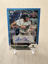Ignacio Alvarez 2023 Topps Pro Debut Auto Blue 101/150 (A14)
