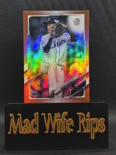 2021 Topps NPB #14 Takeru Sasaki RC Orange Foil  21/25 - Saitama Seibu Lions SSP