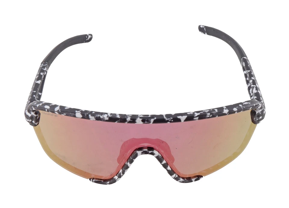 Gafas de sol Smith Bobcat marco de mármol negro lente espejo violeta + lente transparente Foto 3 de 4