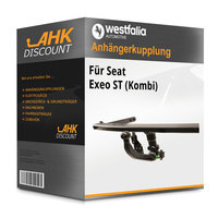 für Seat Exeo ST (Kombi) 06.2009-Jetzt Westfalia AnhäNgekupplung Abnehmbar NEU