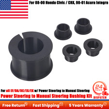 Steering Rack Bushing Conversion Kit For 88-00 Civic Crx 90-01 Integra Ef Eg Ek