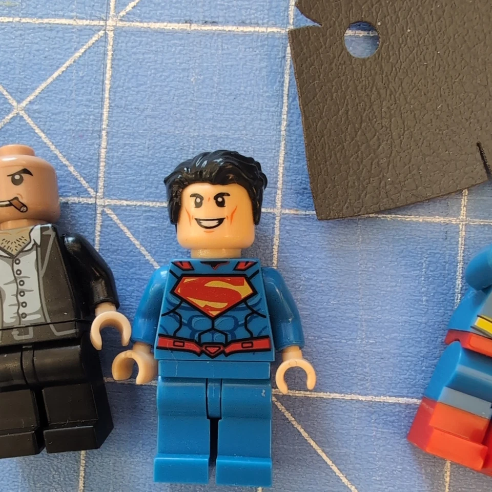 Lego DC Super Heroes Villain Minifigures Lot Batman Lex Luther Superman bizarro - Image 3 of 4