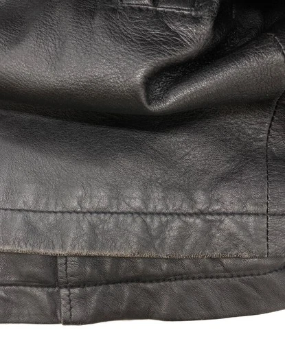 JAC LEATHER Ram Leather Jacket Men's Size LL Black image 9