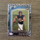 2024 Donruss Optic Caleb Williams #201 Stars Prizm (RC) Short Print Rated Rookie