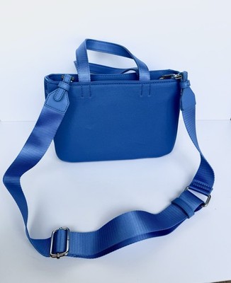 Calvin Klein This Is Love Blue Crossbody Bag, Zip, Adjustable Strap, Pockets