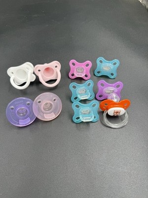 Lot Of 10 Pacifiers Mam, Dr Brown s, Advent, And Playtex