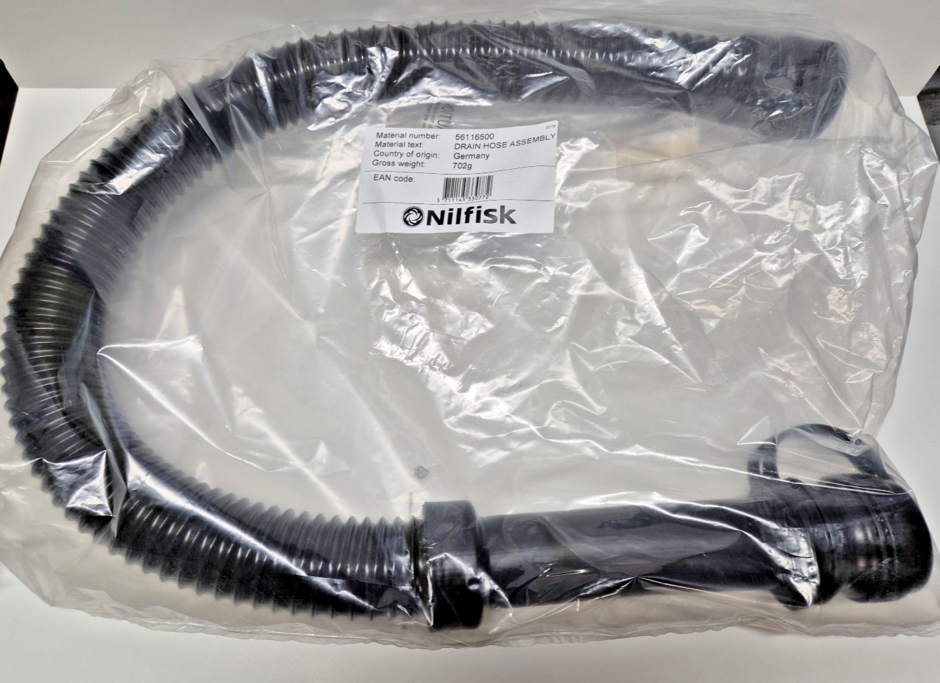 Nilfisk Alto Drain Hose Assembly 56116500 - Incl VAT