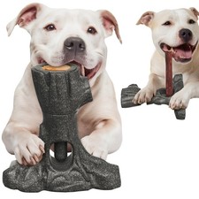 Bully Stick Holder for Dogs, Paws-On Design Chew with Treat Station, Durable ...