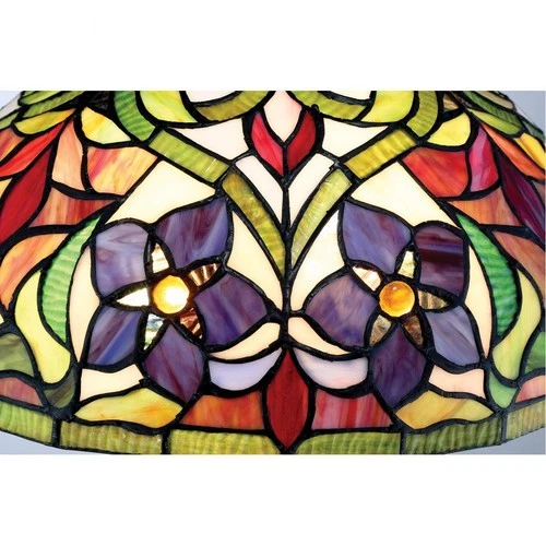 Violets - 2 Light Table Lamp Table Lamp Quoizel Lighting TFVT6323VB - Picture 3 of 4